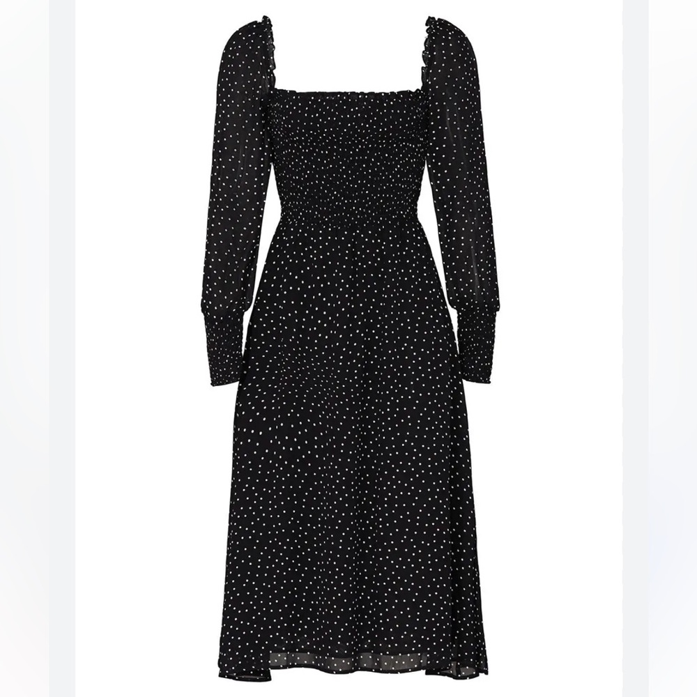Reformation Rowan Polka Dot Dress